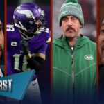 Justin Jefferson signs extension, Brou ‘adores’ Aaron Rodgers’ outlook | NFL | FIRST THINGS FIRST