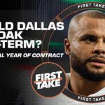 Should Cowboys commit to Dak Prescott long-term? Stephen A. & Louis Riddick DISAGREE 👀 | First Take