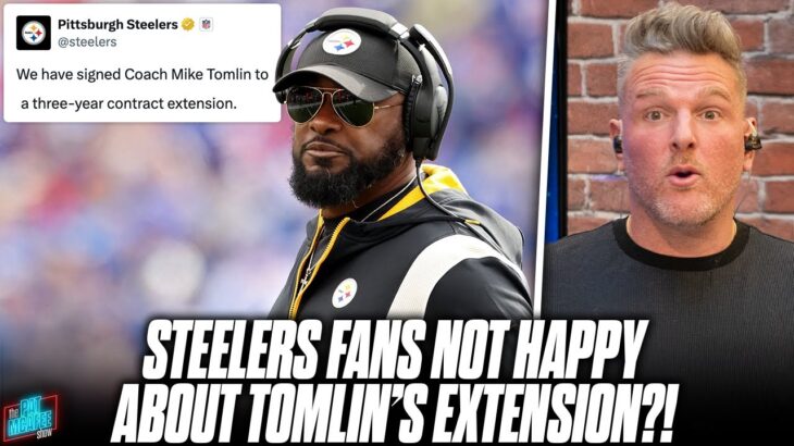 Steelers Fans Are Not Too Happy With Mike Tomlin’s 3 Year Extension… | Pat McAfee Reacts