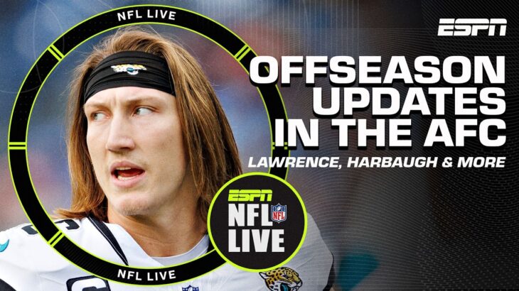 Trevor Lawrence’s contract talks 💰 How Jim Harbaugh is CHANGING the Chargers & MORE | NFL Live