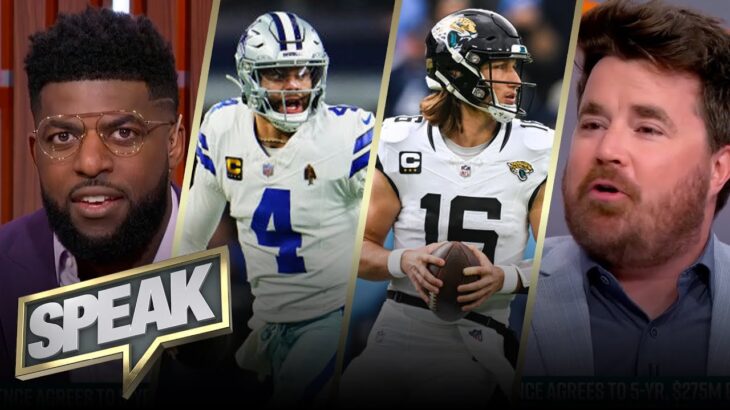 What does Trevor Lawrence’s deal mean for Dak Prescott? | NFL | SPEAK