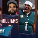 Eagles new offense, Bears ‘pretty good’ & Dolphins playoff-win drought | NFL | FIRST THINGS FIRST