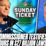 Roger Goodell Testified For 4 Hours In NFL’s Potential $21 Billion Lawsuit… | Pat McAfee Reacts