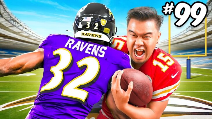 1v1 vs NFL Player in 100 Football Challenges!