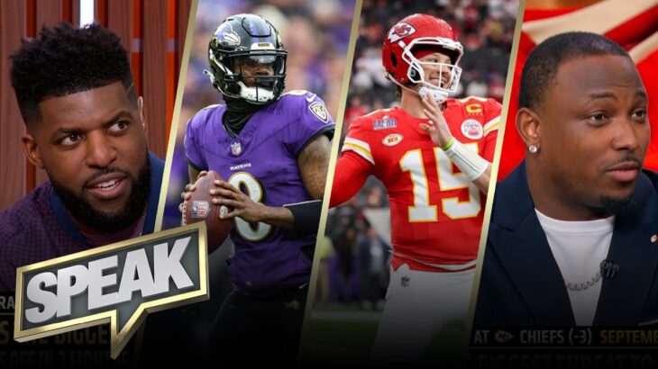 Are the Ravens the biggest threat to back-to-back champion Chiefs in the AFC? | NFL | SPEAK