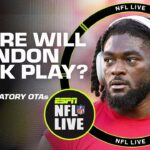 Commanders? Steelers? 🤔 Brandon Aiyuk’s BEST fit in potential 49ers trade | NFL Live