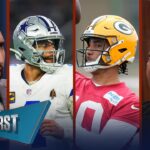 Dak Prescott dealing with foot sprain, Will Jordan Love be a superstar? | NFL | FIRST THINGS FIRST