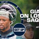 Giants staff SOUNDS OFF about losing Saquon Barkley on “Hard Knocks” 👀 | Get Up