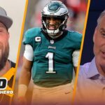 Lane Johnson dishes on Eagles collapse, talks Hurts, Saquon, Kelce & Game in Brazil | NFL | THE HERD