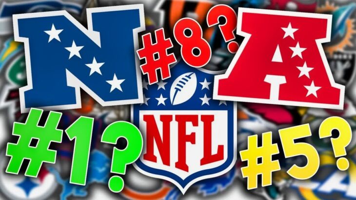 Ranking All 8 NFL Divisions From WORST To FIRST For The Upcoming 2024 Season