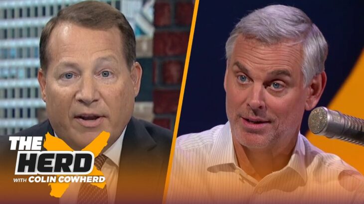 Rodgers ‘fired up’ at Jets camp, Steelers QB situation, Caleb Williams | NFL | THE HERD