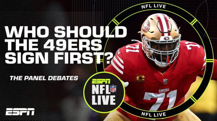 Should the 49ers prioritize Trent Williams for Brandon Aiyuk? | NFL Live