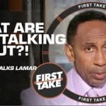 Stephen A. calls John Harbaugh out for LYING about Lamar Jackson?! 🍿 | First Take