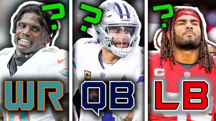 The BEST Active Non-First Round Picks At Every NFL Position Right Now (2024)