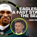 The Eagles need a fast start to quiet the concerns from the end of the season – Orlovsky | NFL Live