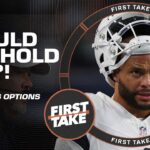 WHAT SHOULD DAK PRESCOTT DO?! 🤨 Sign now? Test free agency? Hold out? | First Take