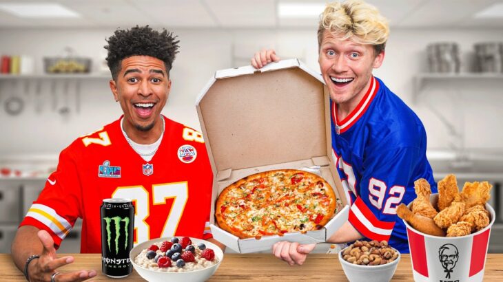 We Tried NFL Player’s Pregame Meals!