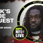 What does Brandon Aiyuk’s trade request mean for the 49ers? | NFL Live