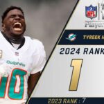 1: Tyreek Hill (WR, Dolphins) | Top 100 Players of 2024