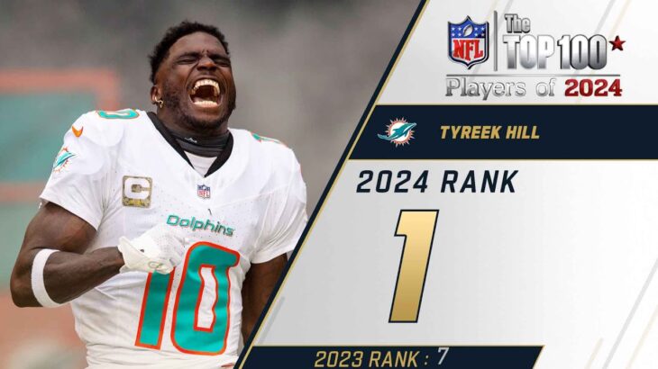 1: Tyreek Hill (WR, Dolphins) | Top 100 Players of 2024