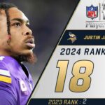 18: Justin Jefferson (WR, Vikings) | Top 100 Players of 2024