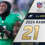 21: A.J. Brown (WR, Eagles) | Top 100 Players of 2024