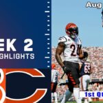 Bengals vs Bears WEEK 2 [1st Qtr] Aug 17, 2024 | NFL Preseason 2024