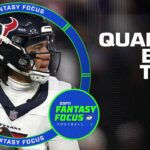 Field Yates’ 2024 Quarterback Tiers & Rankings | Fantasy Focus 🏈