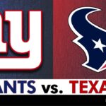 Giants vs. Texans Live Streaming Scoreboard, Free Play-By-Play, Highlights | NFL Preseason Week 2