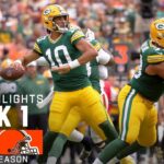 Green Bay Packers vs. Cleveland Browns | 2024 Preseason Week 1 Game Highlights