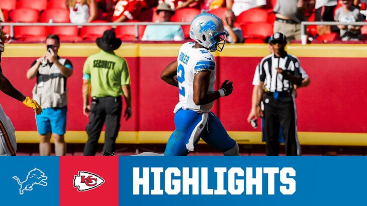 Hendon Hooker leads Lions to comeback win vs. Chiefs | 2024 NFL Preseason Week 2