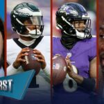 Hurts & Siranni relationship in question, Can the Ravens repeat success? | NFL | FIRST THINGS FIRST