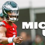 Jalen Hurts Mic’d Up for INTENSE Day at Eagles Practice