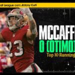 McCaffrey + ÓTIMO resto: Top 7 Running Backs da NFL para a temporada 24