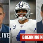 NFL LIVE | Adam Schefter BREAKING: Dak Prescott fed up on Jerry Jones lie contract talk with Cowboys