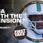 Ochocinco vs. Mad Dog vs. Louis Riddick 🍿 Is Tua Tagovailoa worth his $212M extension? | First Take