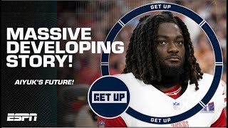 Patriots & Browns have BEEN IN CONTACT over Brandon Aiyuk’s future 🍿 | Get Up