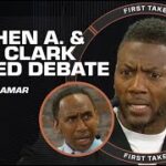 Stephen A. & Ryan Clark GET HEATED over Dak Prescott vs. Lamar Jackson DEBATE 🔥 | First Take