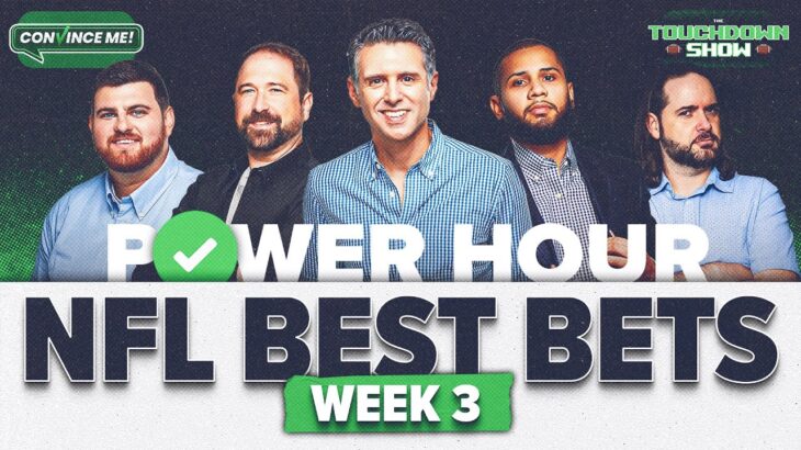 2024 NFL Week 3 NFL PLAYER PROPS & BETTING PICKS! | NFL Picks & Predictions | Power Hour