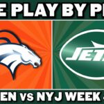 Broncos vs Jets Live Play by Play & Reaction