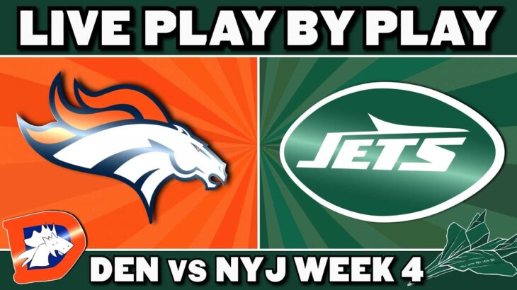 Broncos vs Jets Live Play by Play & Reaction