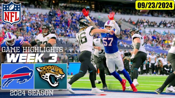 Buffalo Bills vs. Jacksonville Jaguars 4th-QTR Highlights [WEEK 3] | NFL Highlights 2024