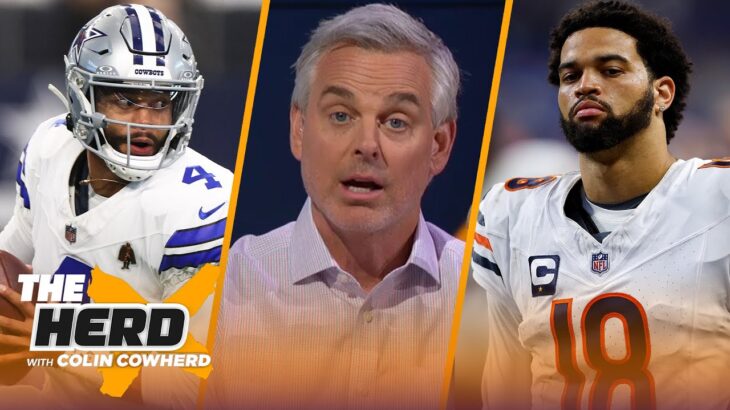 Cowboys struggle against Ravens, Are the Bears supporting Caleb Williams enough? | NFL | THE HERD