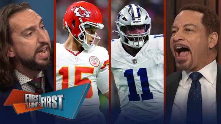 Cowboys survive Giants, Micah Parsons injured, Chiefs on dud watch? | NFL | FIRST THINGS FIRST