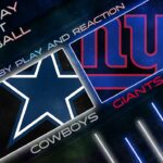 Cowboys vs Giants Live Play by Play & Reaction