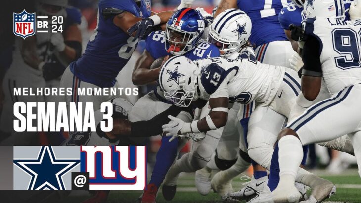 Dallas Cowboys @ New Yor Giants | Melhores Momentos 2024