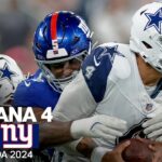 Dallas Cowboys vs. New York Giants | Semana 4 – NFL 2024 | Highlights Resumen en español