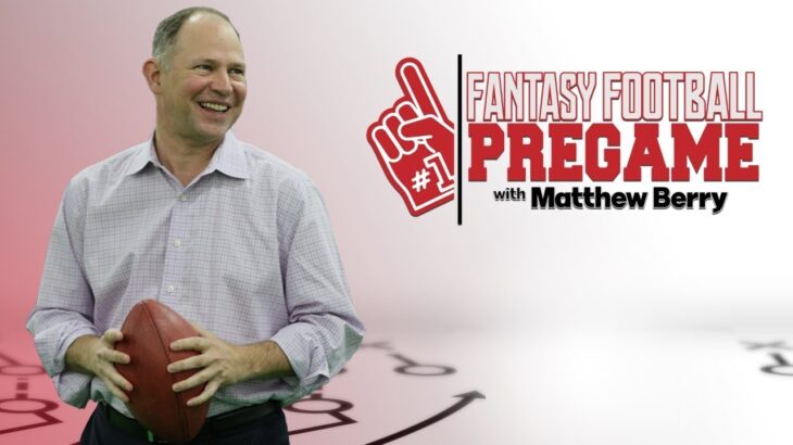 Fantasy Football Pregame with Matthew Berry for Week 3 (2024) | Rotoworld | NFL on NBC