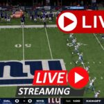 🔴Giants vs Cowboys Live Stream 🏈 Watch Here! 📺【2024】