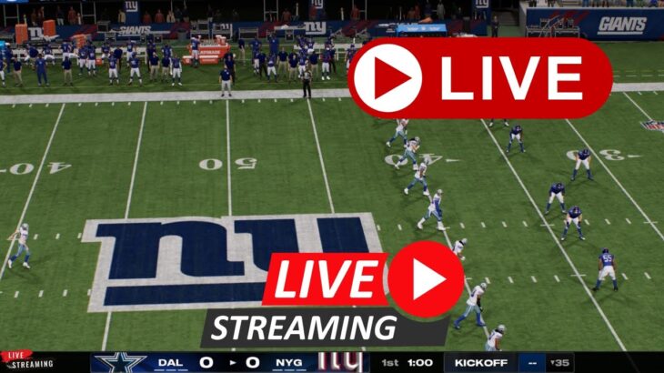 🔴Giants vs Cowboys Live Stream 🏈 Watch Here! 📺【2024】